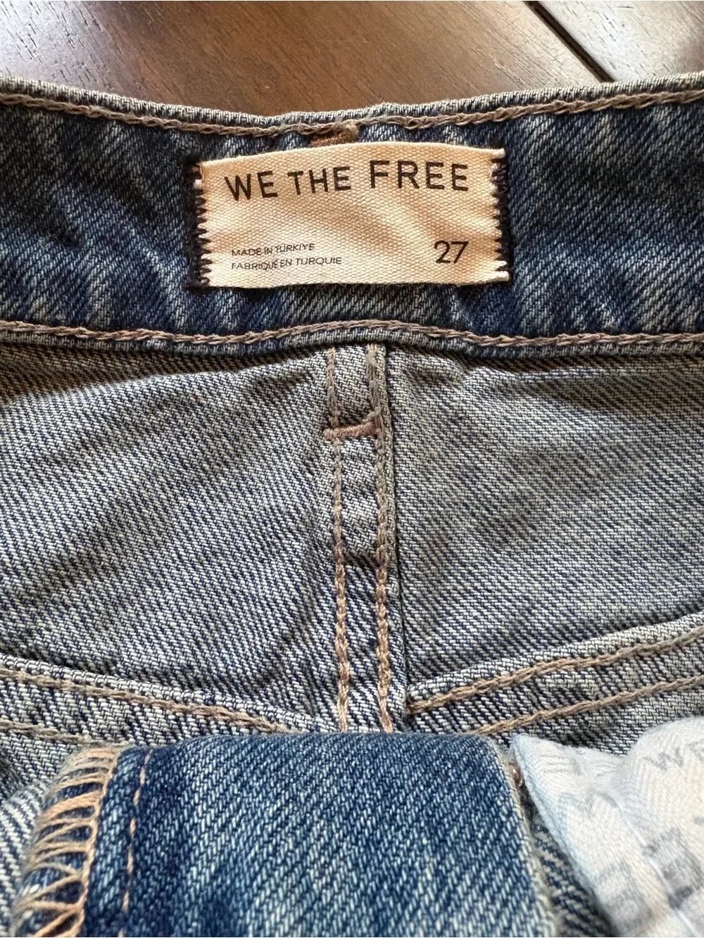 FREE PEOPLE Wynne Womens Denim Skirt, SZ 27, NWOT